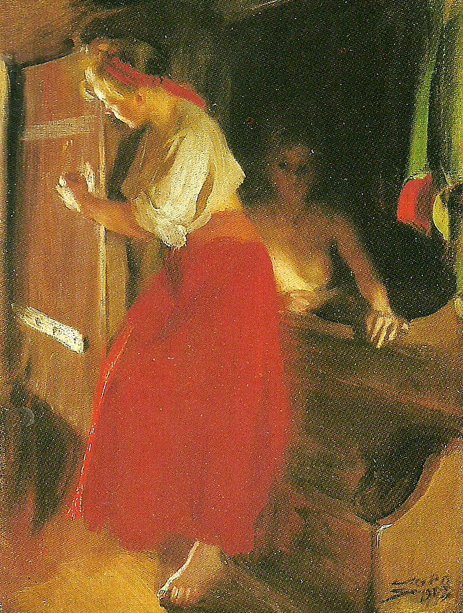 Anders Zorn pa loftet